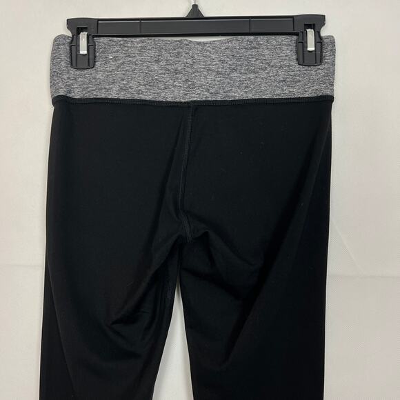 VS Pink Mid-Rise Capri Black Athleisure Leggings Size S - Picture 5 of 8